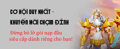 Nhận thưởng chào mừng mới
